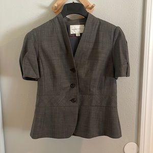 Short sleeve suit jacket Banana Republic never worn